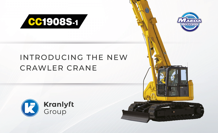Introducing the New CC1908S-1 Crawler Crane