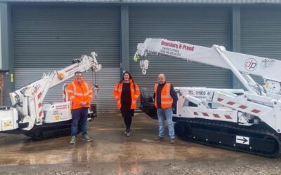 Maeda Mini Cranes are going strong in the United Kingdom