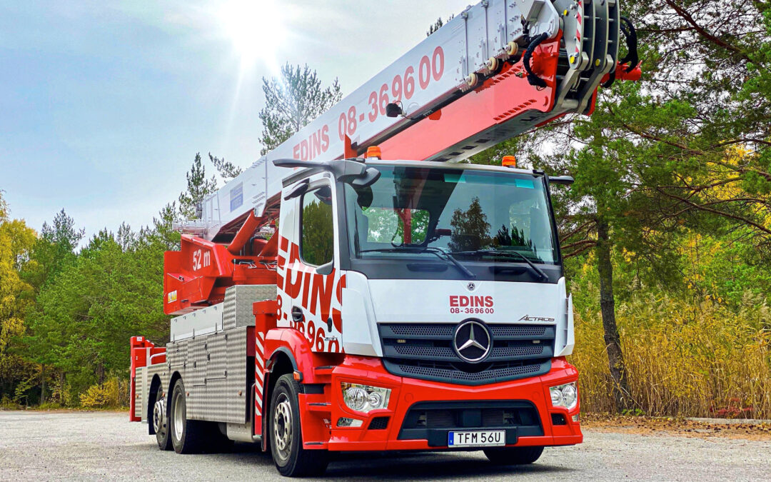 Edins Kranar takes delivery of Sweden’s first Klaas K1003